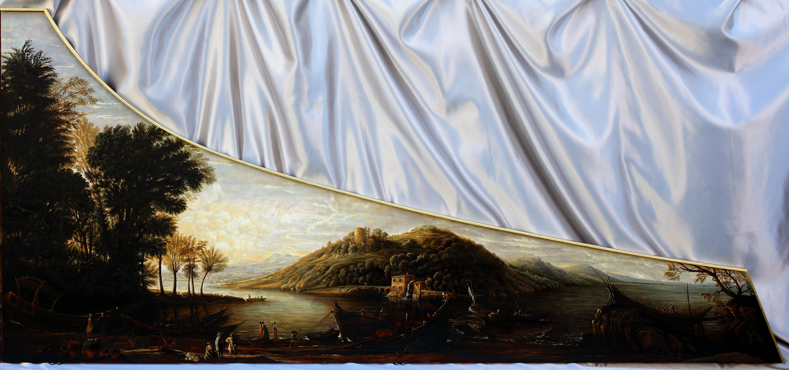 Zoom Migliai painting