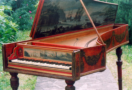 photo Neapolitan harpsichord