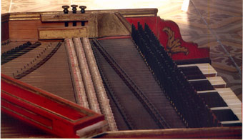lever stop harpsichord